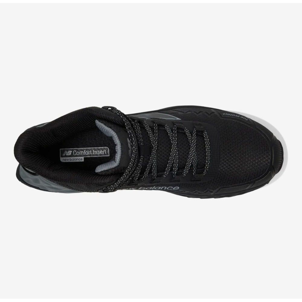 New Balance Fresh Foam Cremorne Mid EH Black Grey Work Boots Men 13 2E Wide NEW - Picture 3 of 13